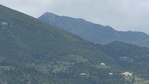 Lefkada Island Landscape Stock Footage 77353485