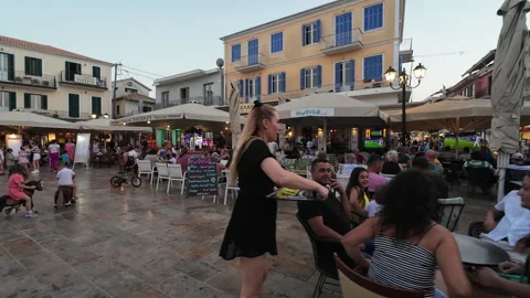 Lefkada Town. Stock Footage 279049099