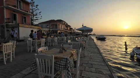 Lefkada Town. Stock Footage 279064290
