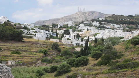 Lefkes, Paros, Greece Stock Footage 247327810