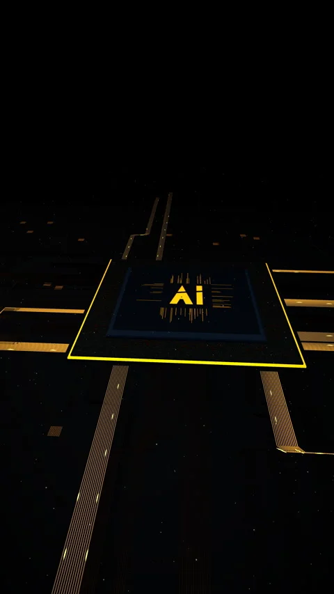 Left Aligned Data Trace, Vertical Video 9:16 4K Stock Footage 335926552