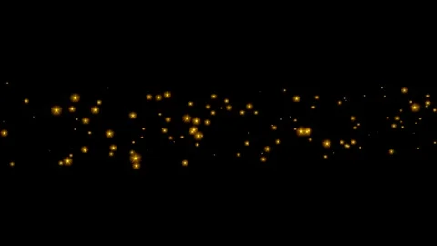 Left and right moving Stars Sparkling and flickering animation. Vidéo 340969310