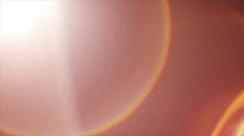 Left Corner Growing Flare Stock Footage 42356722