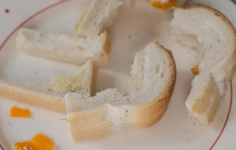 Left crust Stock Photos