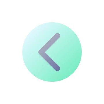 Left direction arrow pixel perfect flat gradient color ui icon イラスト素材