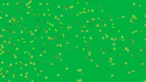 Left emitter emitting clover swarm streaming inward clumping sweeping right on Stock Footage 325294567