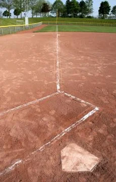 Left field line Stock Photos