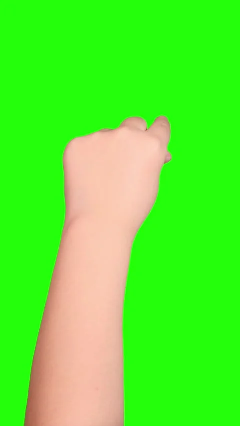 Left hand close up zoom in out (v.2) Stock Footage 276655351