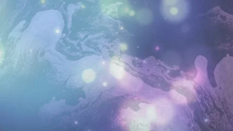 Left pale orb glowing starting motion, marble backdrop, bokeh orbs shifting, Stock Footage 333610222