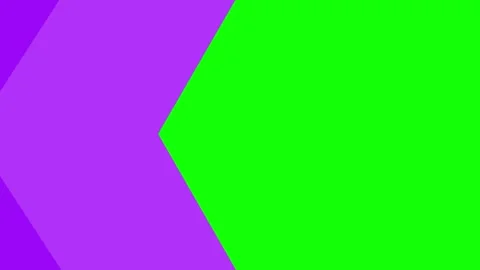 Left right arrow wipe transition effect animation on transparent background, foo Stock Footage 305325152