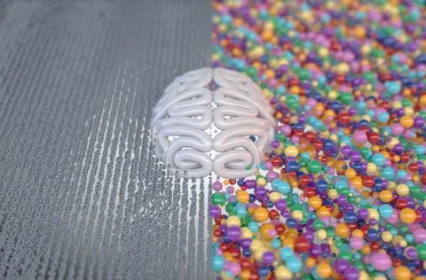 Left Right Brain Concept Stock Illustration