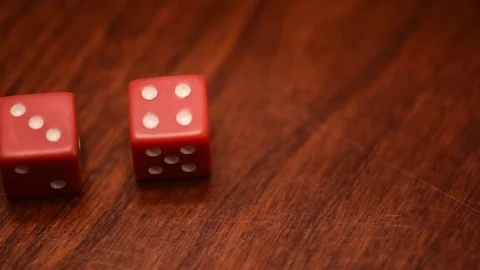 Left to right dice pan quick Stock Footage 75763509