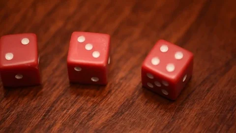 Left to right dice pan slow Stock Footage 75763518