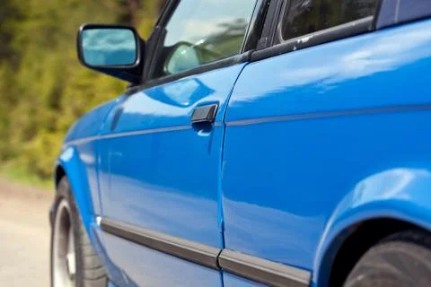 The left side of the vehicle Stock Photos