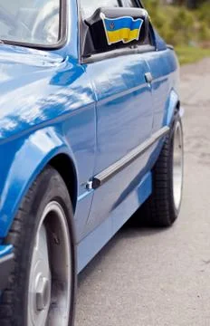 The left side of the vehicle Stock Photos