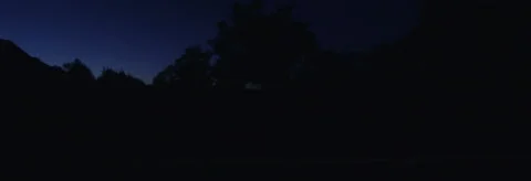 Left Side view of a Driving Plate: Car travels on rural Melrose Road near Stock Footage 59331091