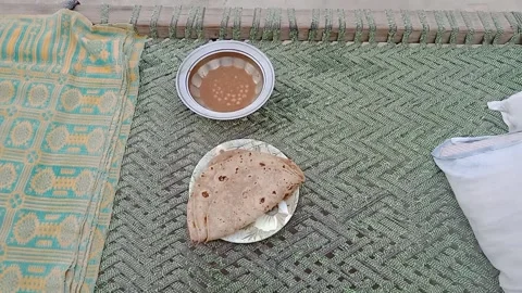Left Side View of Homemade Breakfast Plate 動画素材 347181908