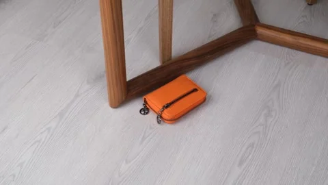 Left wallet at home Stock Footage 260636549