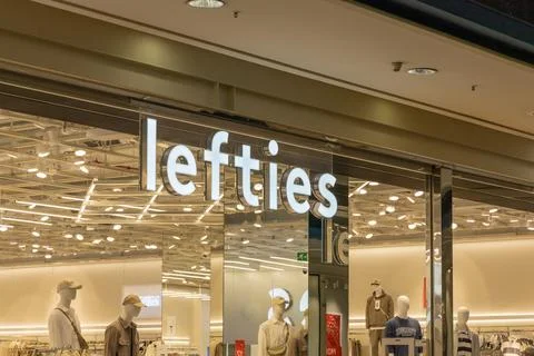Lefties store logo. Stock Photos