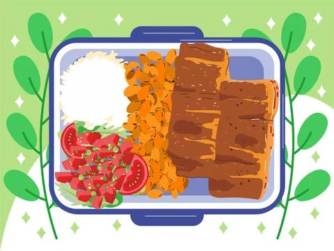 Leftovers Concept Illustration Illustrazione stock