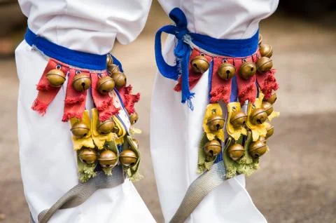 Leg bells close up Stock Photos