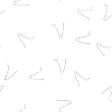 Leg bone glyph seamless pattern イラスト素材