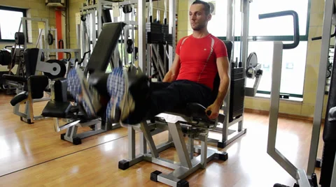 Leg exercises Stock Footage 30432024