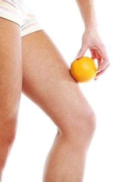 Leg oranges Stock Photos