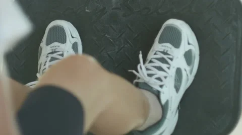 Leg Press In Gym Stock Footage 49509675