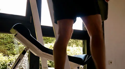 Leg press machine Stock Footage 25509494