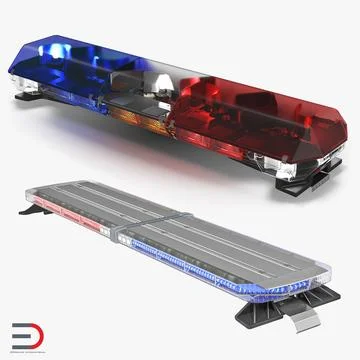Legacy Lightbars Collection 3D Model