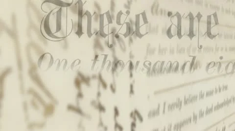 Legal Documents Background Stock Footage 12616654