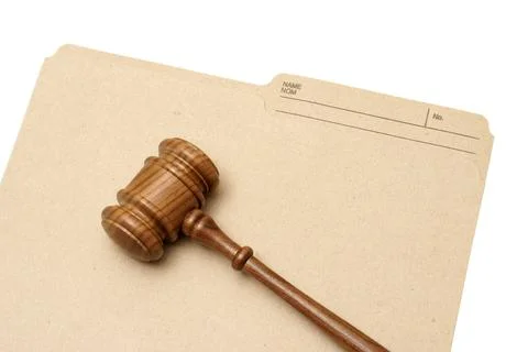 Legal Folder Foto stock