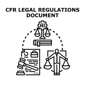Legal regulations developing with artificial intelligence concept イラスト素材