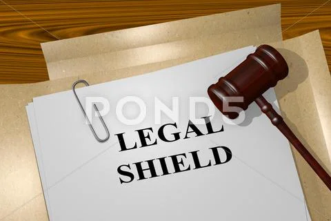 Legal Shield Legal Concept
