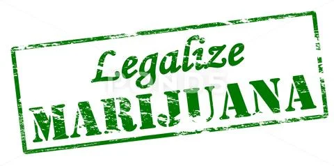 Legalize Marijuana Stock Illustration