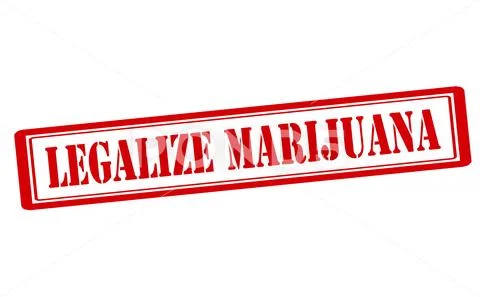 Legalize marijuana Stock Illustration