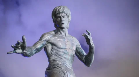 The legend Bruce Lee time lapse 4K Stock Footage 51363308