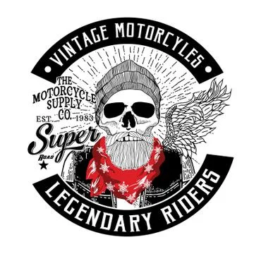 LEGENDARY RIDERS Stock Illustration