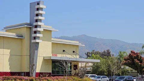Legend's Classic Diner 1950s Nostalgic 50s Cafe Route 66 Glendora California USA Stock-Footage 238646843