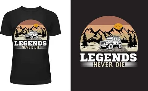 Legends Never Die Ilustración de archivo