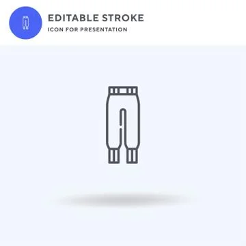 Leggings icon vector, filled flat sign, solid pictogram isolated on white, logo Stockillustratie