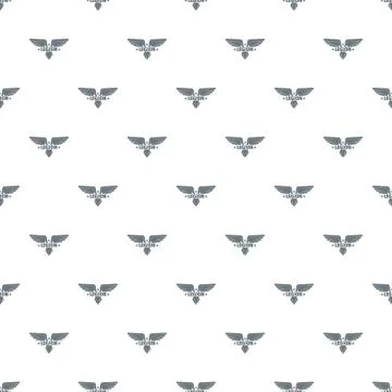Legion wing pattern seamless Stock Illustration