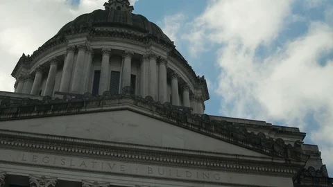 A legislative building during daytime Stock Footage 76235725