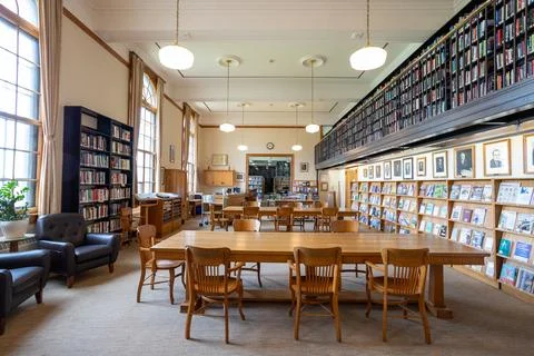 Legislative Library at Saskatchewan Legislative Building in Regina, Saskatc.. Stock Photos