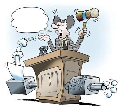 Legislative proposal on lower emissions of CO2 Stock Illustration