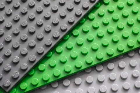 Lego baseplates Stock Photos