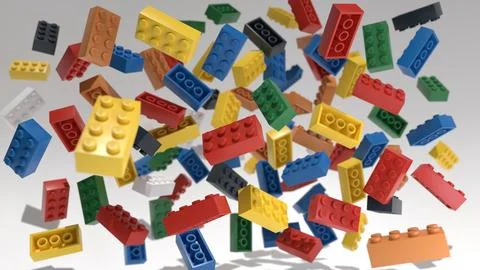 Lego bricks Illustrazione stock