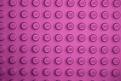 LEGO Classic  Baseplate background Stock Photos