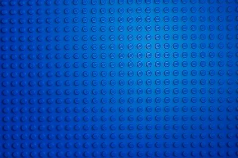 LEGO Classic Blue Baseplate background Stock Photos
